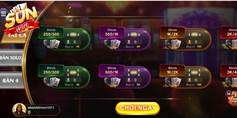 Mỗi lượt lật bài đều mang đến cơ hội và rủi ro mới