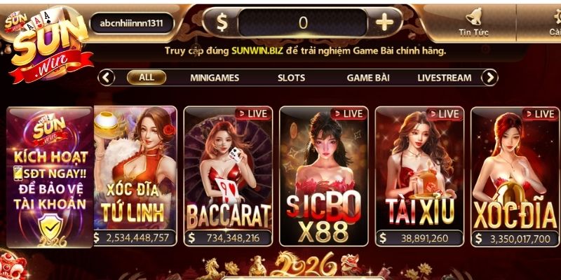 Lựa chọn cửa cược an toàn trong Sicbo Sunwin