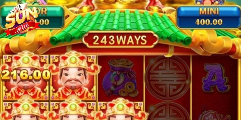 Bao lì xì đỏ nổi bật sắc lễ hội thần tài Sunwin