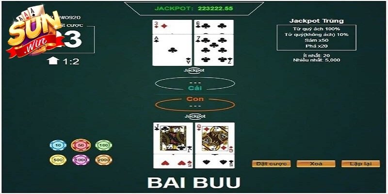 Cách Chơi Bài Bửu 4 Lá Sunwin Từ Quy Luật Đến Mẹo Hay 1 Nhận biết vị trí bàn game Bài Bửu 4 Lá