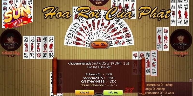 Cách chơi bài Tổ Tôm với phu ngang chuẩn luật