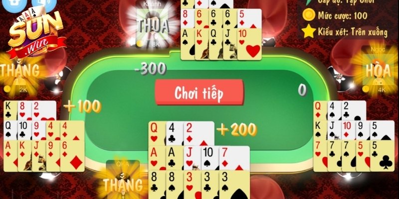 Cách Chơi Mậu Binh Sunwin Cơ Bản Cho Thành Viên Mới 3 Quan sát cách xếp bài của đối thủ để điều chỉnh cách chơi Mậu Binh