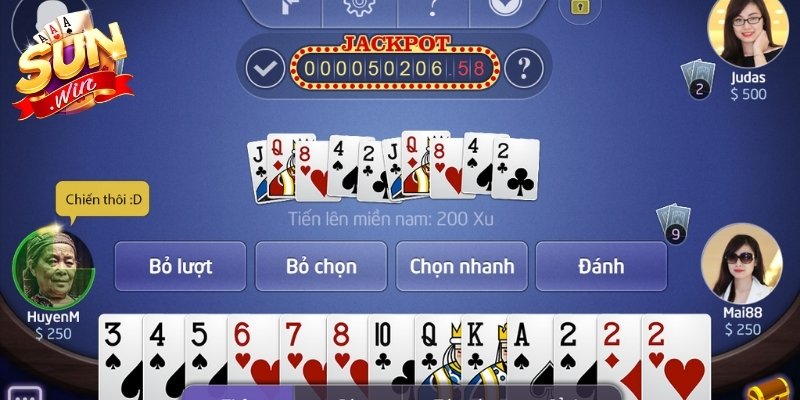 Tổng quan game Tiến Lên Miền Nam Sunwin hấp dẫn